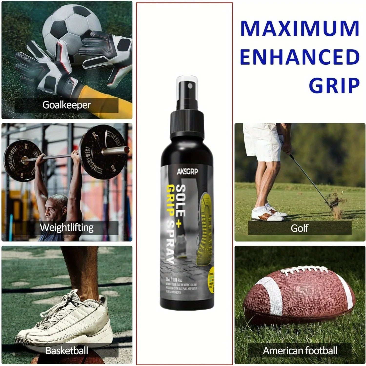 Spray antideslizante para calzado deportivo