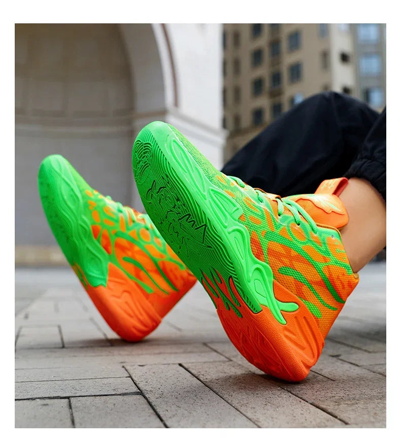 Zapatillas Mvp 04 - Verde/Naranjo