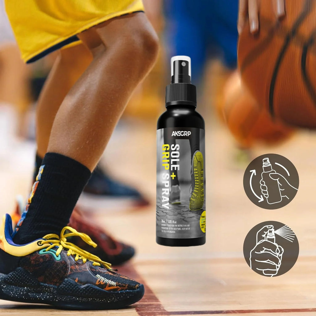 Spray antideslizante para calzado deportivo