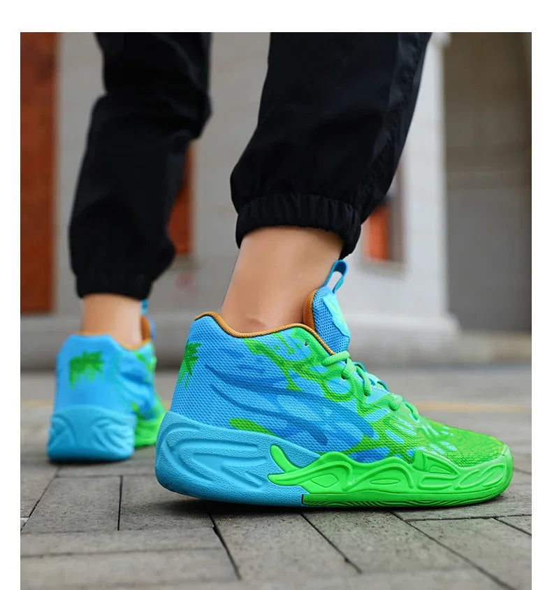 Zapatillas Mvp 04 - Verde/Celeste