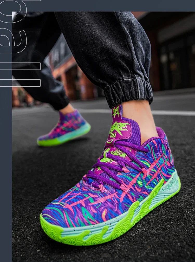 Zapatillas Mvp 03 - Verde/Morado