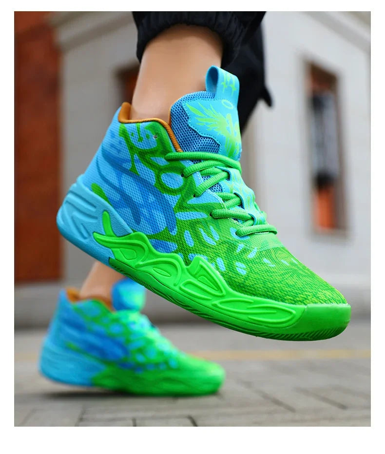 Zapatillas Mvp 04 - Verde/Celeste