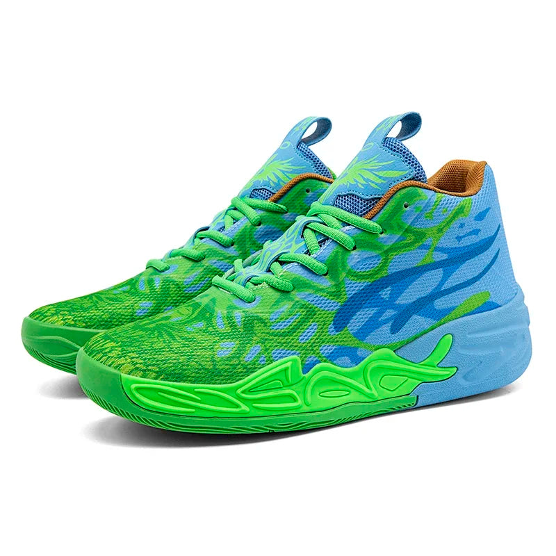 Zapatillas Mvp 04 - Verde/Celeste