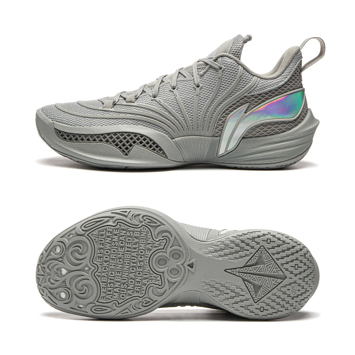 Zapatillas Li-Ning Buckets 2 gris