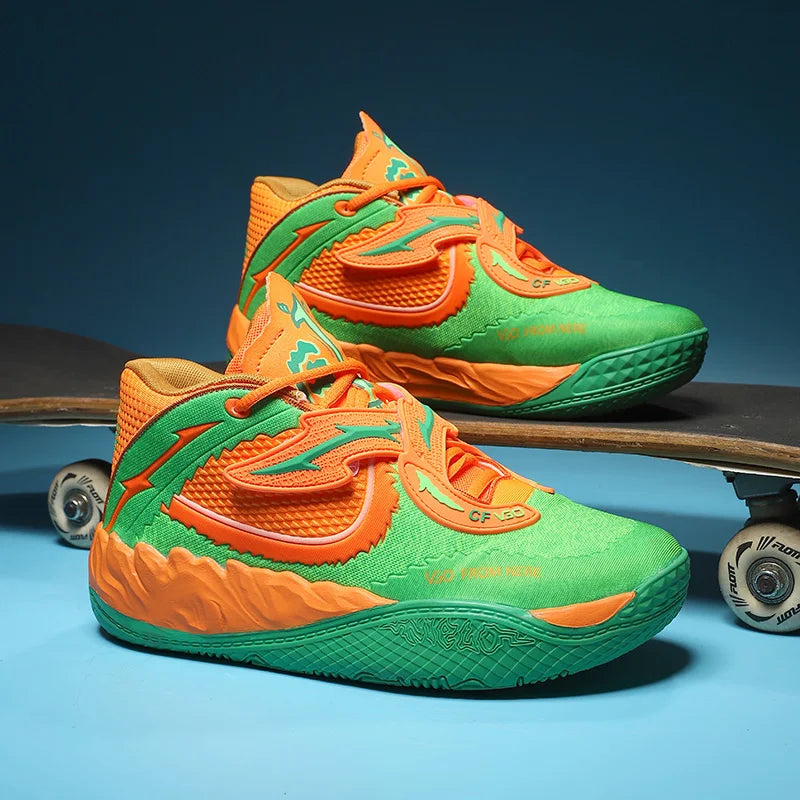 Zapatillas Mvp 05 - Verde/Naranjo
