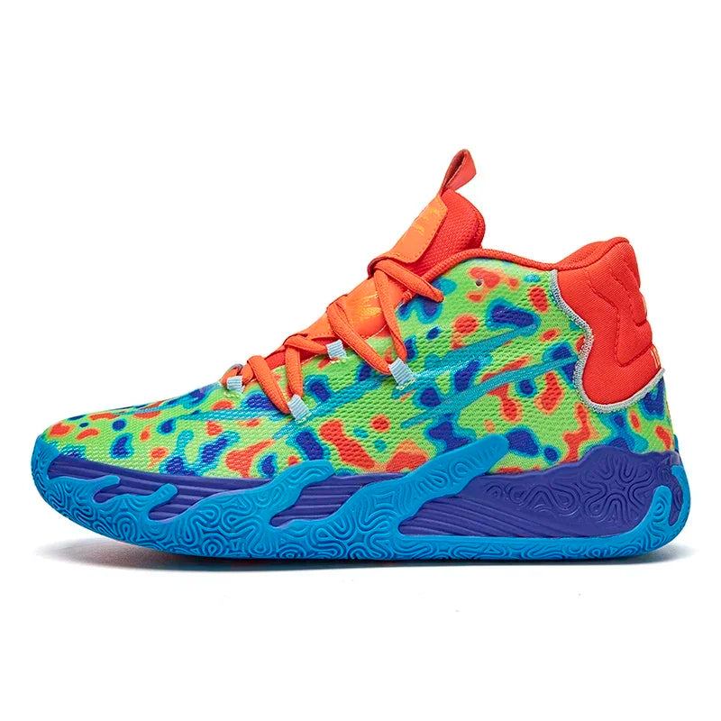 Zapatillas Mvp 03 - Azul/Naranjo