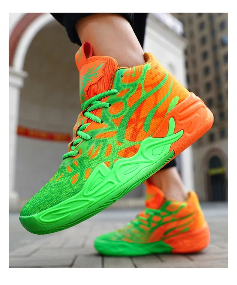 Zapatillas Mvp 04 - Verde/Naranjo