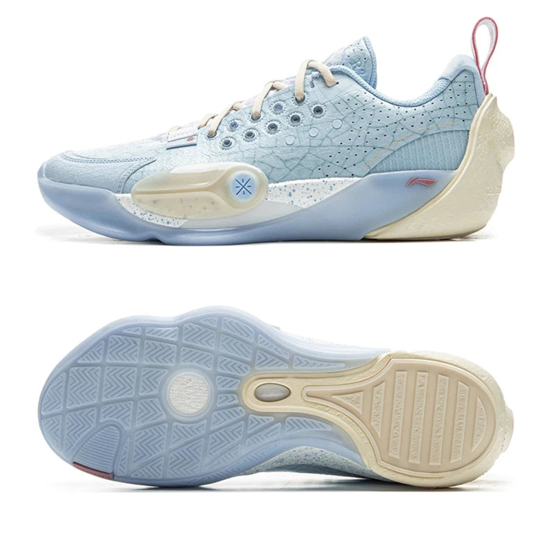 Zapatillas Li-Ning Wade All City 13 celeste y crema