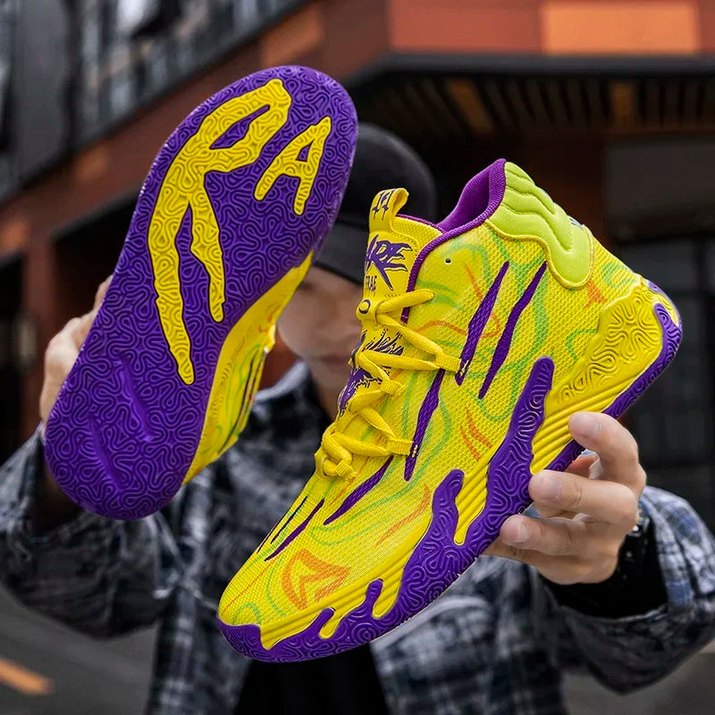 Zapatillas Mvp 03 - Amarillo/Morado