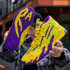 Zapatillas Mvp 03 - Amarillo/Morado