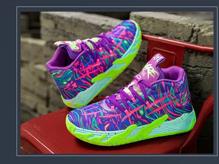 Zapatillas Mvp 03 - Verde/Morado