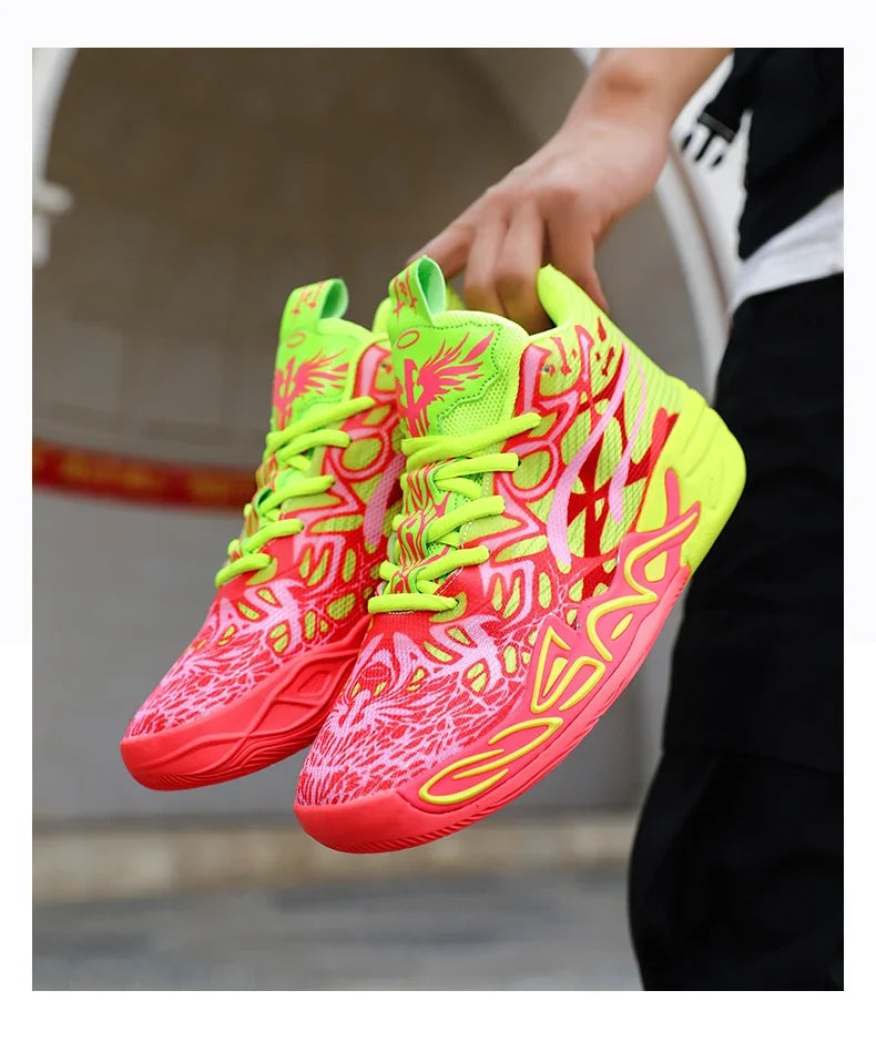 Zapatillas Mvp 04 - Rojo/amarillo