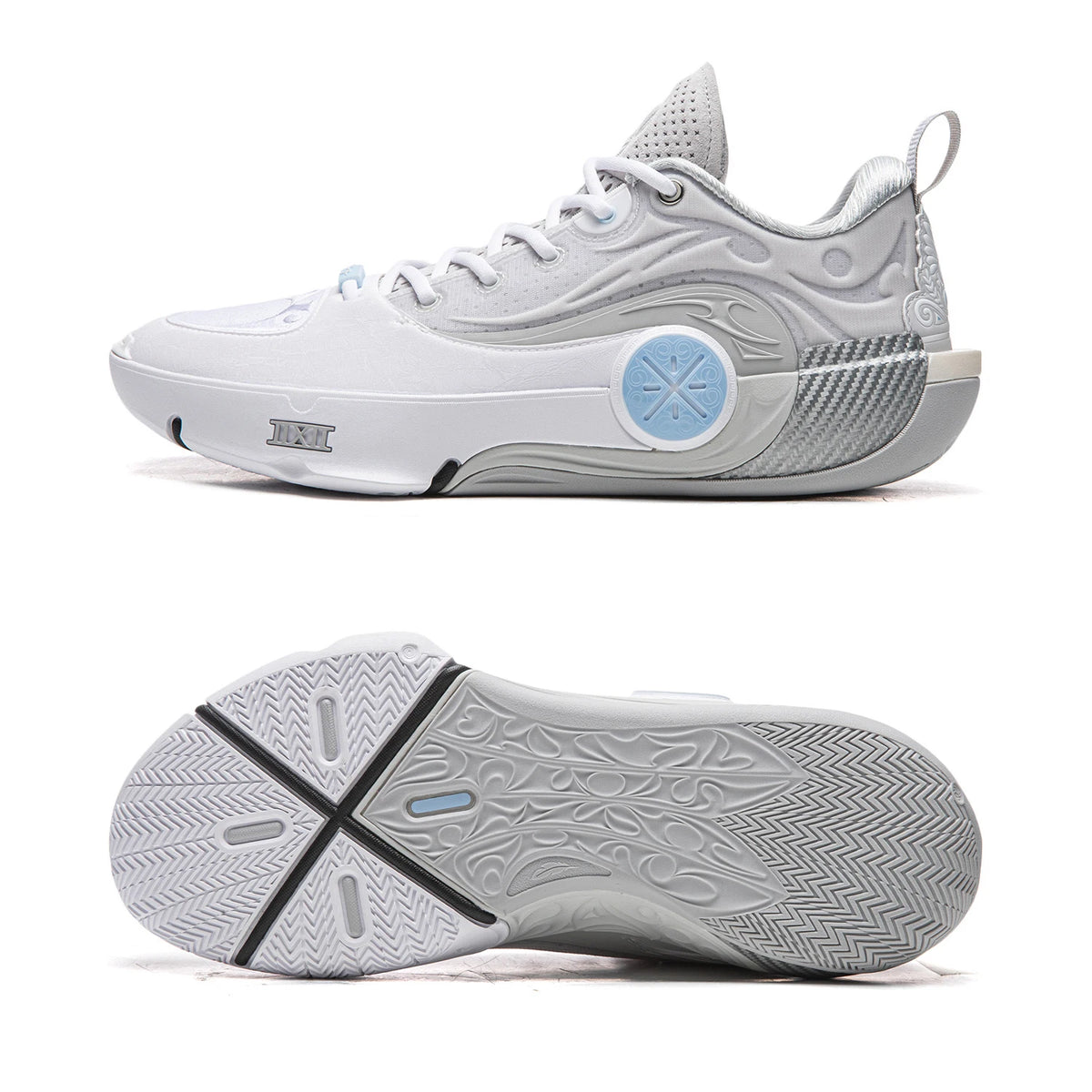 Zapatillas Li-Ning Way of Wade 12 gris y celeste