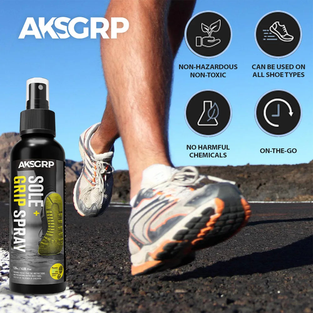 Spray antideslizante para calzado deportivo