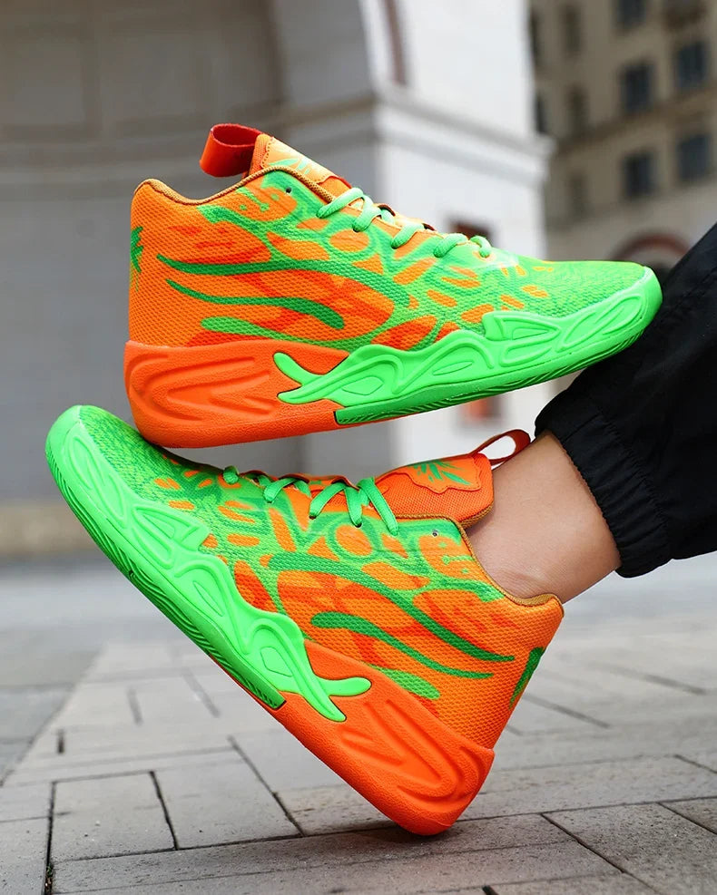 Zapatillas Mvp 04 - Verde/Naranjo