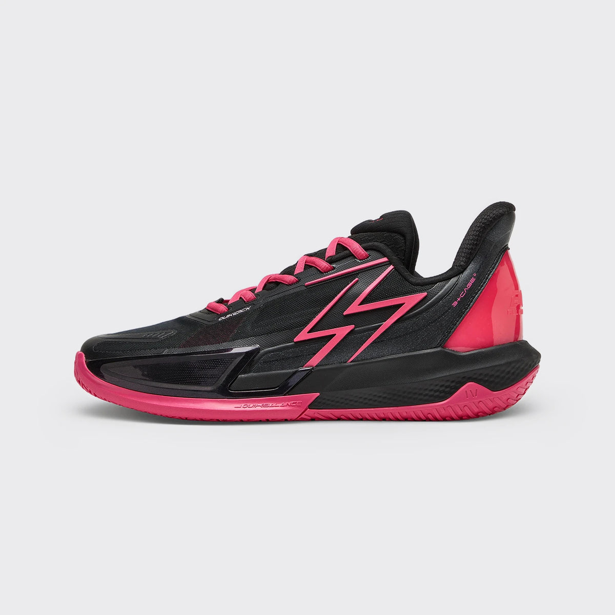 Zapatillas 361° BIG3 4.0 Quick negro y rojo