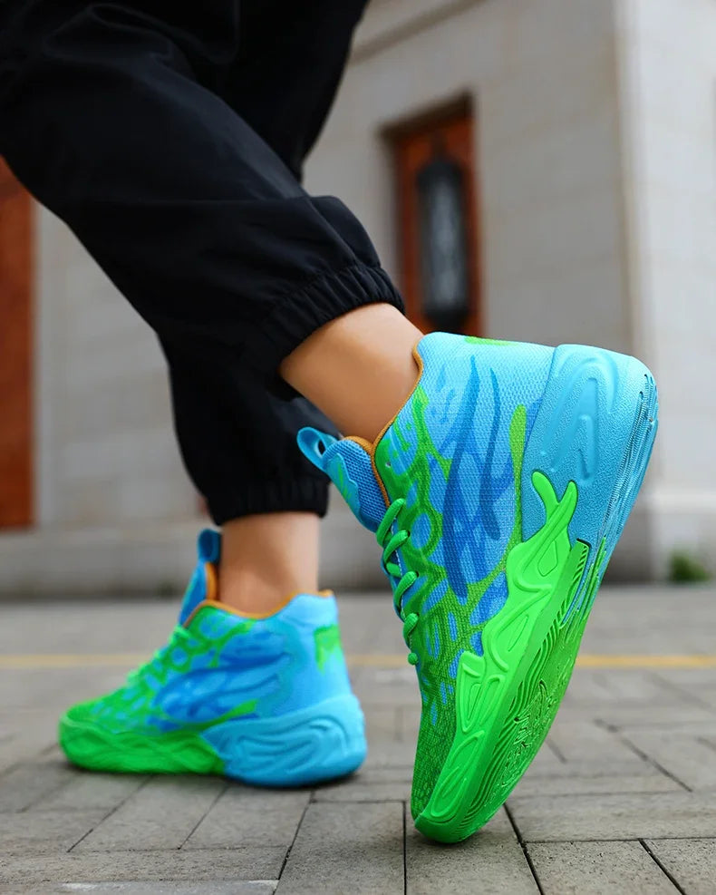 Zapatillas Mvp 04 - Verde/Celeste