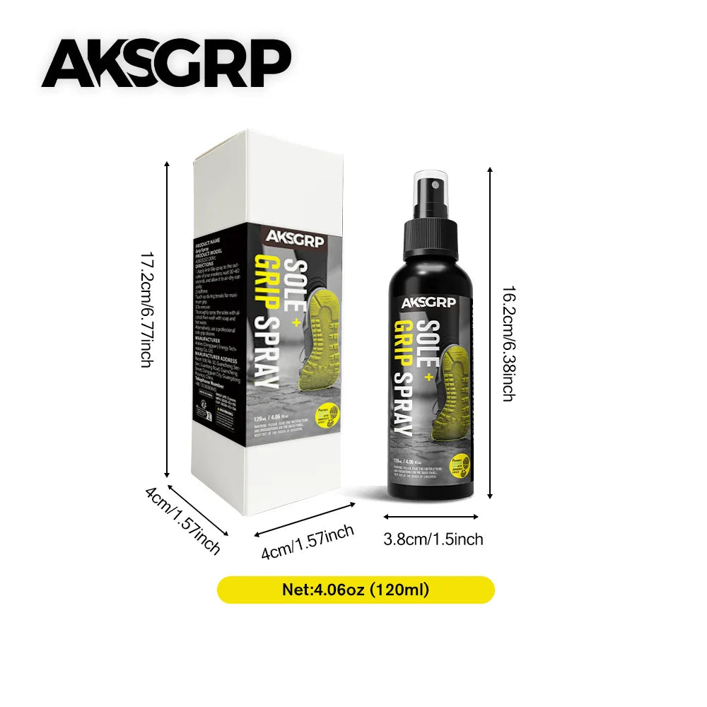 Spray antideslizante para calzado deportivo