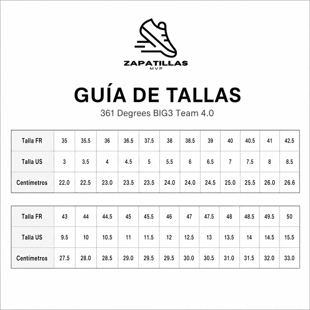 Zapatillas 361 Degrees BIG3 Team 4.0