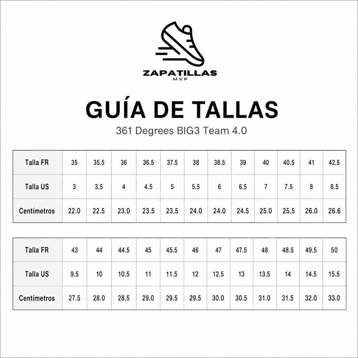 Zapatillas 361 Degrees BIG3 Team 4.0