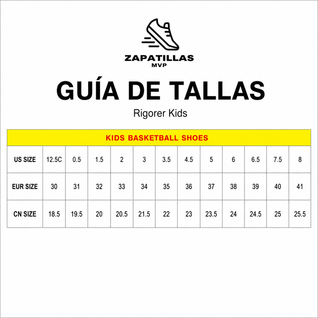 Rigorer AR2 Kids | Zapatillas de Básquetbol para Niños